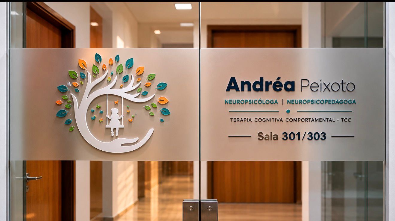 Entrada da clínica de Andréa Peixoto