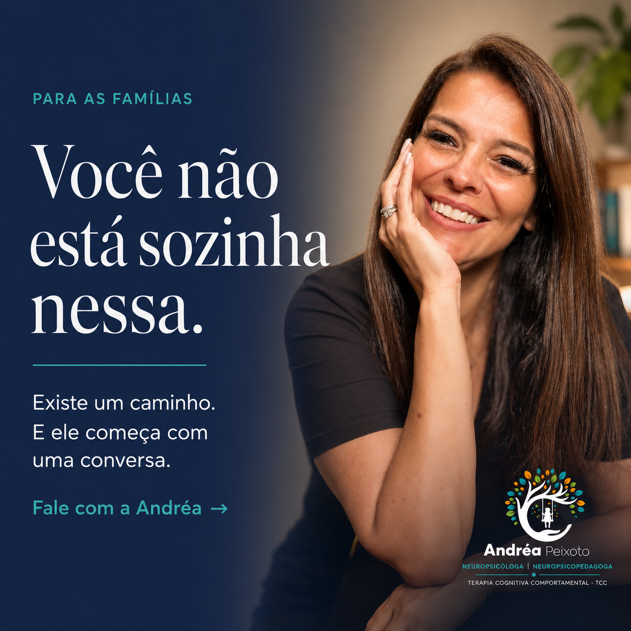 Você não está sozinha nessa