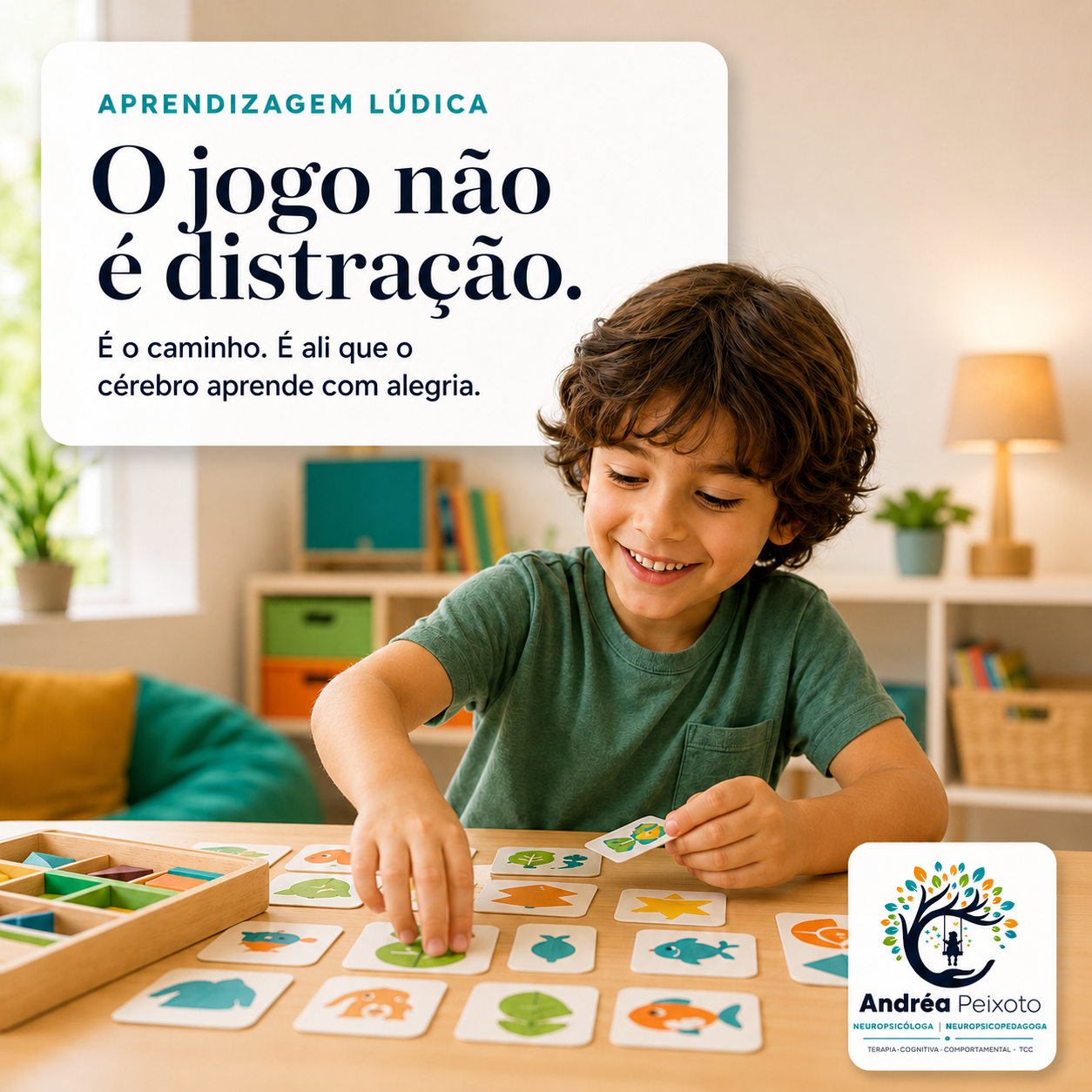 O jogo não é distração